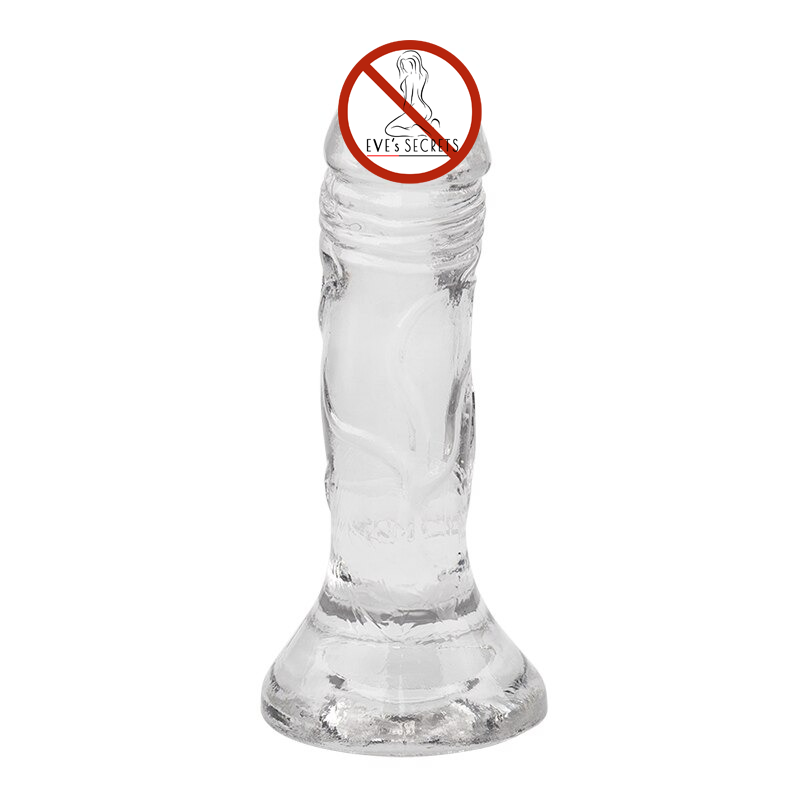 Erotic Small Soft Jelly Dildo / Adult Realistic Butt Plug / Unisex Anal Sex Toy - EVE's SECRETS
