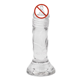 Erotic Small Soft Jelly Dildo / Adult Realistic Butt Plug / Unisex Anal Sex Toy - EVE's SECRETS