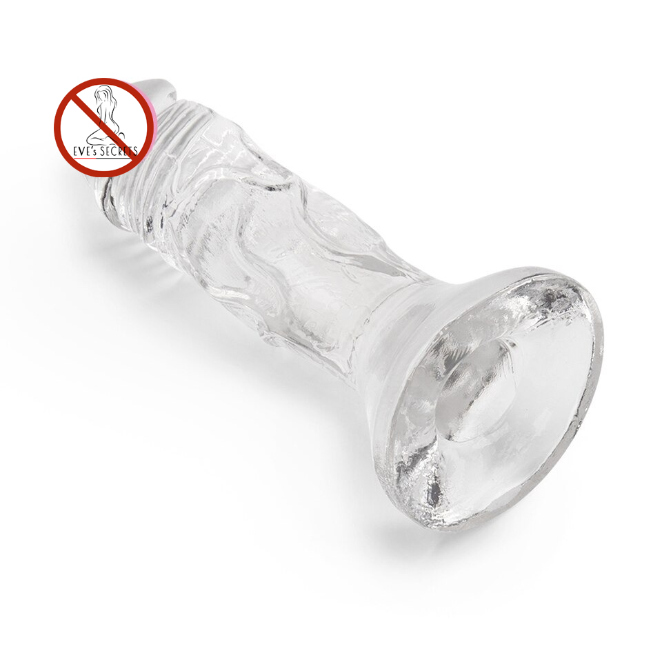 Erotic Small Soft Jelly Dildo / Adult Realistic Butt Plug / Unisex Anal Sex Toy - EVE's SECRETS