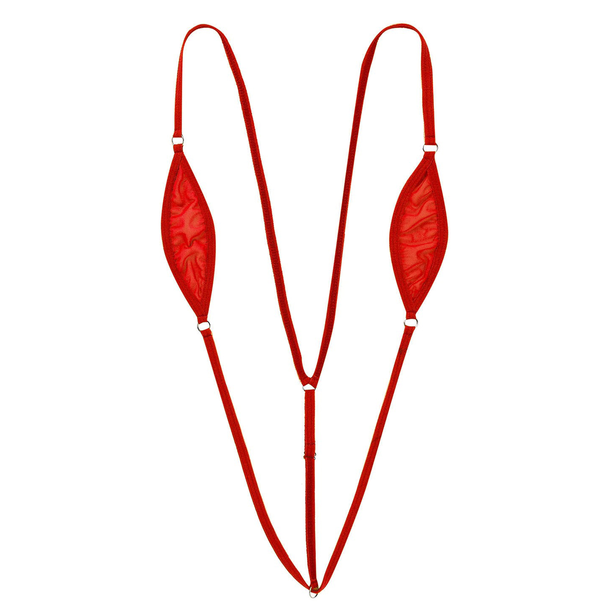 Erotic Spaghetti Straps Bodysuit for Women / Mini String Sexy Bikini Catsuit - EVE's SECRETS