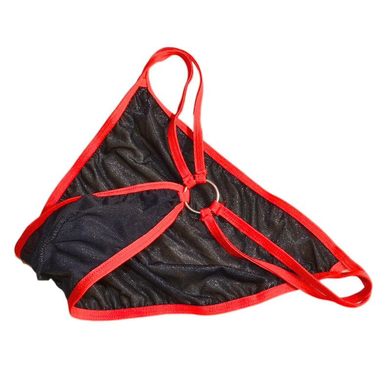 Erotic Thin Low Rise Panties / Men's Breathable Underwear / Sexy Male Mesh Lingerie - EVE's SECRETS