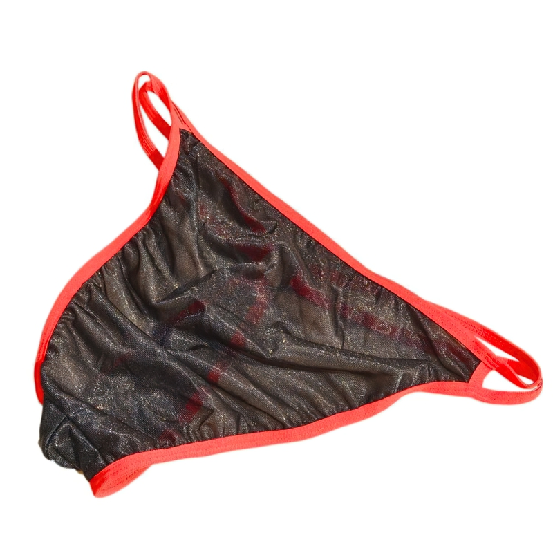 Erotic Thin Low Rise Panties / Men's Breathable Underwear / Sexy Male Mesh Lingerie - EVE's SECRETS