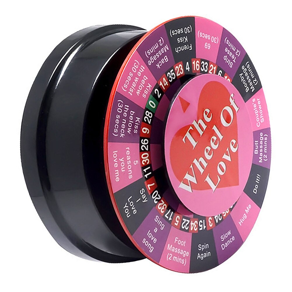 Erotic Wheel of Fortune for Adult / Board Sex Game for Couples / 17 Ways for Playing Game - EVE's SECRETS