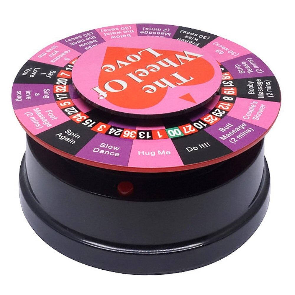 Erotic Wheel of Fortune for Adult / Board Sex Game for Couples / 17 Ways for Playing Game - EVE's SECRETS