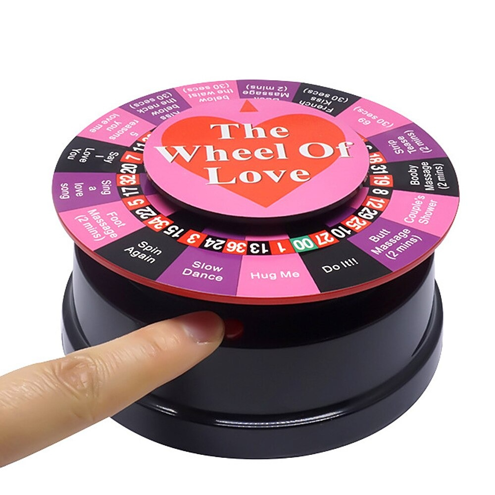 Erotic Wheel of Fortune for Adult / Board Sex Game for Couples / 17 Ways for Playing Game - EVE's SECRETS