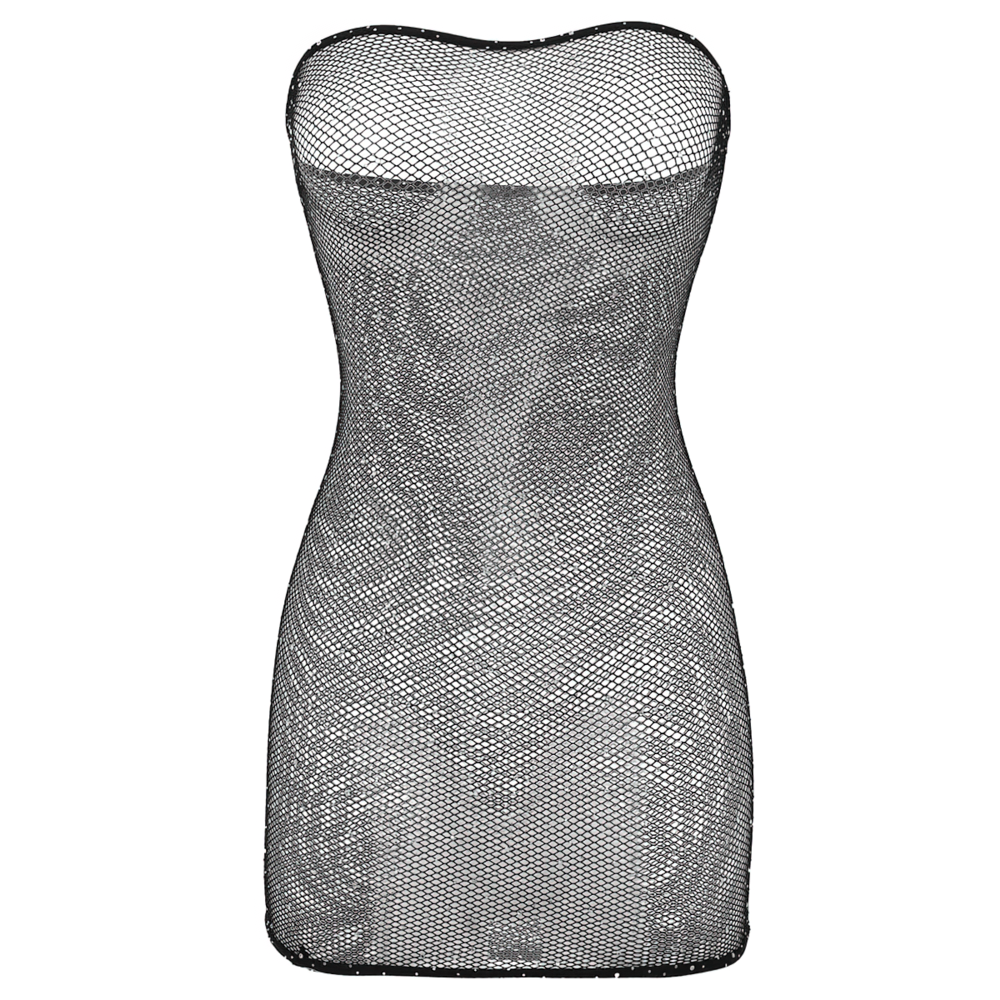 Erotic Women's Backless Mesh Dress / Role-Playing Games Transparent Female Clothing - EVE's SECRETS