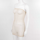 Erotic Women's Backless Mesh Dress / Role-Playing Games Transparent Female Clothing - EVE's SECRETS