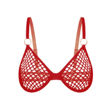 Erotic Women's Mesh Bra / Sexy Transparent Female Underwear For Role-Play Games - EVE's SECRETS
