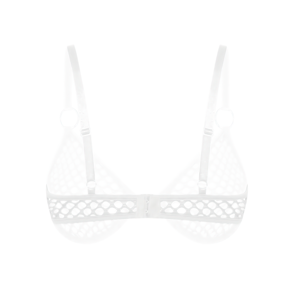 Erotic Women's Mesh Bra / Sexy Transparent Female Underwear For Role-Play Games - EVE's SECRETS