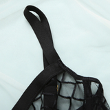 Erotic Women's Sensual Bodysuit With Chain / Sexy Crotchless Transparent Lace Sissy Lingerie - EVE's SECRETS