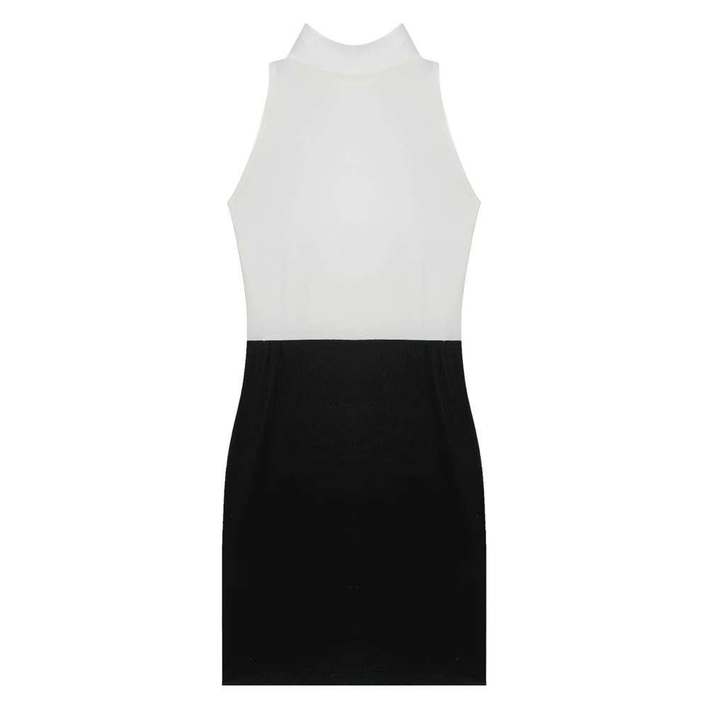 Erotic Women's Transparent Clothing / Sexy O-Neck Sleeveless Female Short Dress - EVE's SECRETS