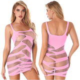 Erotic Women's Transparent  Clothing / Women's Sexy Backless Short Dress For Adult Games - EVE's SECRETS