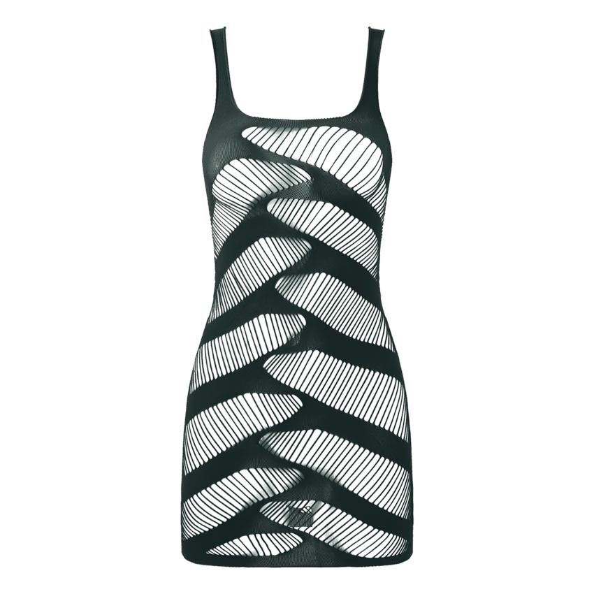 Erotic Women's Transparent  Clothing / Women's Sexy Backless Short Dress For Adult Games - EVE's SECRETS