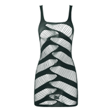 Erotic Women's Transparent  Clothing / Women's Sexy Backless Short Dress For Adult Games - EVE's SECRETS