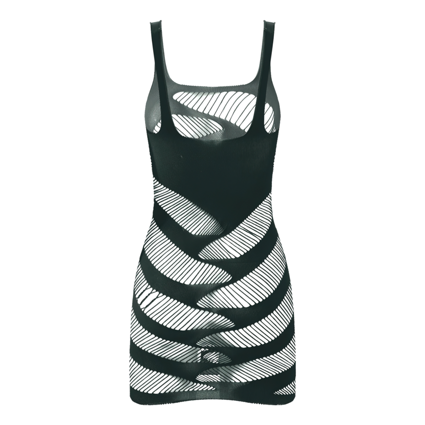 Erotic Women's Transparent  Clothing / Women's Sexy Backless Short Dress For Adult Games - EVE's SECRETS