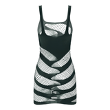 Erotic Women's Transparent  Clothing / Women's Sexy Backless Short Dress For Adult Games - EVE's SECRETS