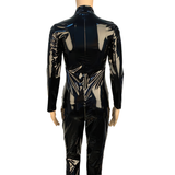 Erotic Women's Wet Look Bodysuit / Sexy Female Role-Playing Games Clothing / Tight-Fitting Overalls - EVE's SECRETS