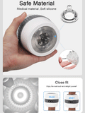 USB Rechargeable Male Masturbation Cup / Men's Glans Stimulator / Penis Vibrator - EVE's SECRETS