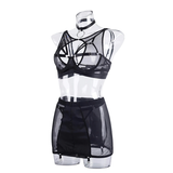 Fancy Erotic 5-Pieces Underwear / Sexy Transparent Lingerie Set / Women's Seductive Clothing - EVE's SECRETS