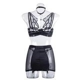 Fancy Erotic 5-Pieces Underwear / Sexy Transparent Lingerie Set / Women's Seductive Clothing - EVE's SECRETS