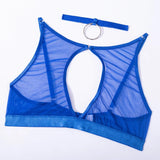 Fancy Erotic 5-Pieces Underwear / Sexy Transparent Lingerie Set / Women's Seductive Clothing - EVE's SECRETS
