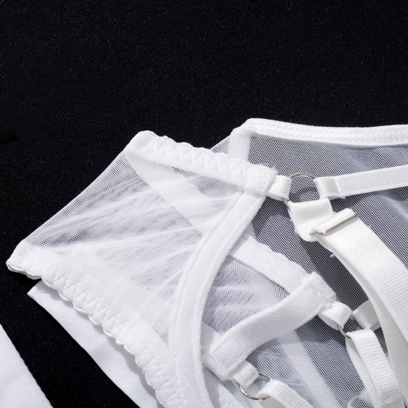 Fancy Erotic 5-Pieces Underwear / Sexy Transparent Lingerie Set / Women's Seductive Clothing - EVE's SECRETS