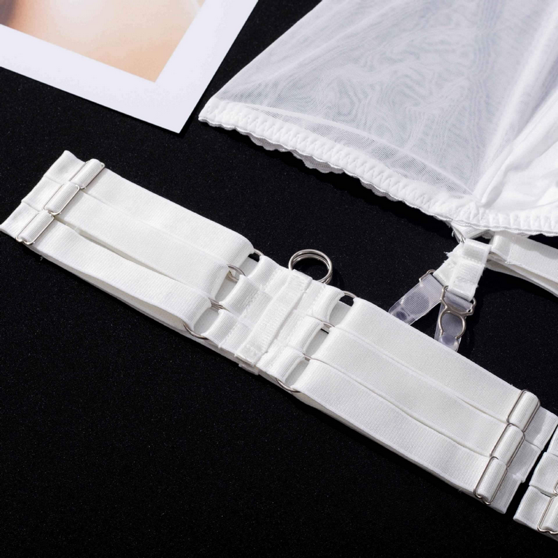 Fancy Erotic 5-Pieces Underwear / Sexy Transparent Lingerie Set / Women's Seductive Clothing - EVE's SECRETS