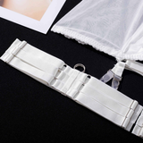 Fancy Erotic 5-Pieces Underwear / Sexy Transparent Lingerie Set / Women's Seductive Clothing - EVE's SECRETS