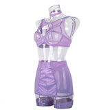 Fancy Erotic 5-Pieces Underwear / Sexy Transparent Lingerie Set / Women's Seductive Clothing - EVE's SECRETS