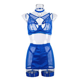 Fancy Erotic 5-Pieces Underwear / Sexy Transparent Lingerie Set / Women's Seductive Clothing - EVE's SECRETS