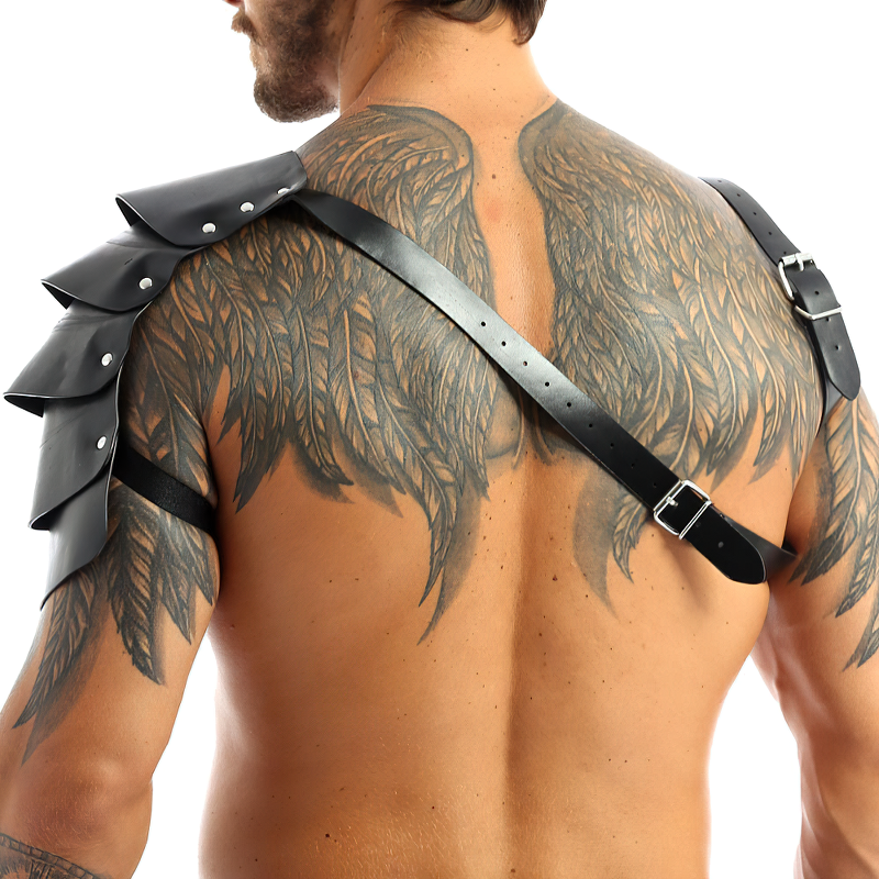 Fashion Faux Leather Cosplay Chest Harness / Accessories with Buckles Harness for Men - EVE's SECRETS