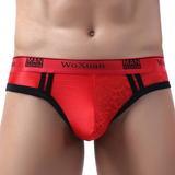 Fashion Men's Low Rise Underwear / Sexy Male U-Bulge Ultra Thin Underpants - EVE's SECRETS
