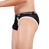 Fashion Men's Low Rise Underwear / Sexy Male U-Bulge Ultra Thin Underpants - EVE's SECRETS