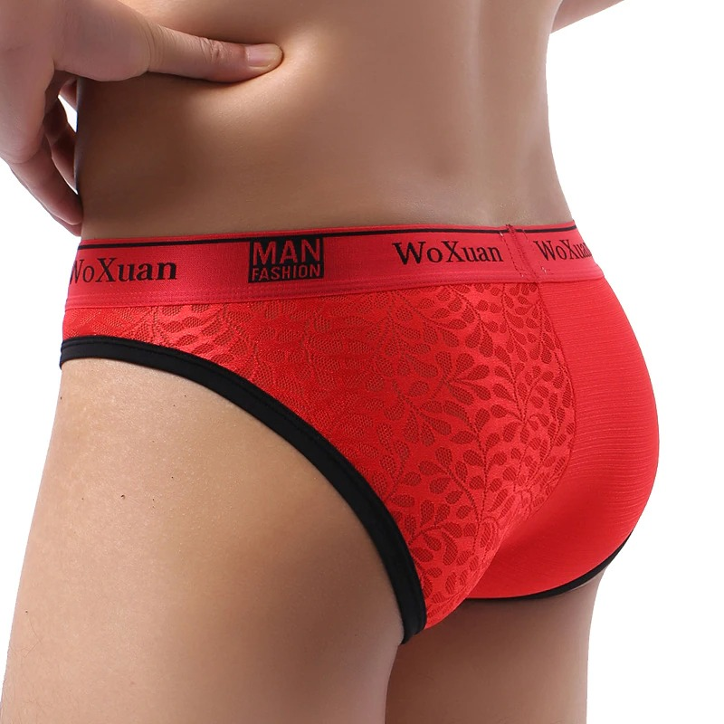 Fashion Men's Low Rise Underwear / Sexy Male U-Bulge Ultra Thin Underpants - EVE's SECRETS