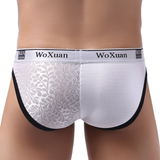 Fashion Men's Low Rise Underwear / Sexy Male U-Bulge Ultra Thin Underpants - EVE's SECRETS