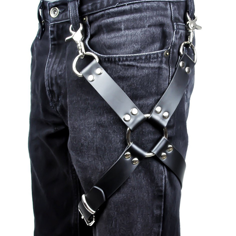 Faux Leather Belt Harness for Men and Women / Fetish Fashion Unisex Accessories - EVE's SECRETS