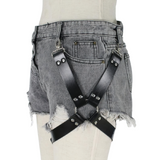 Faux Leather Belt Harness for Men and Women / Fetish Fashion Unisex Accessories - EVE's SECRETS