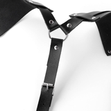 Faux Leather Body Chest Harness Costumes with O-rings Buttons / Bondage Accessory - EVE's SECRETS
