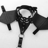 Faux Leather Body Chest Harness / Slim Fit Top Harness / Male Cosplay Costume Bondage - EVE's SECRETS