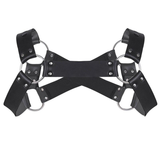 Faux Leather Body Harness for Men / Bondage Shoulder Body Chest Muscle Harness - EVE's SECRETS