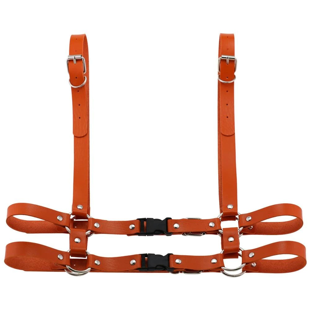 Faux Leather Body Harness for Women / Role Play Fetish Accessory - EVE's SECRETS
