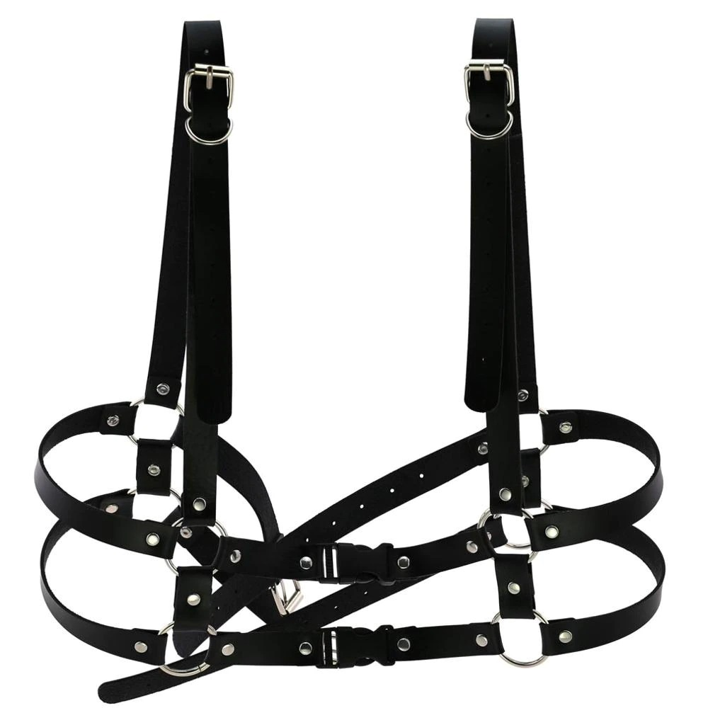 Faux Leather Body Harness for Women / Role Play Fetish Accessory - EVE's SECRETS