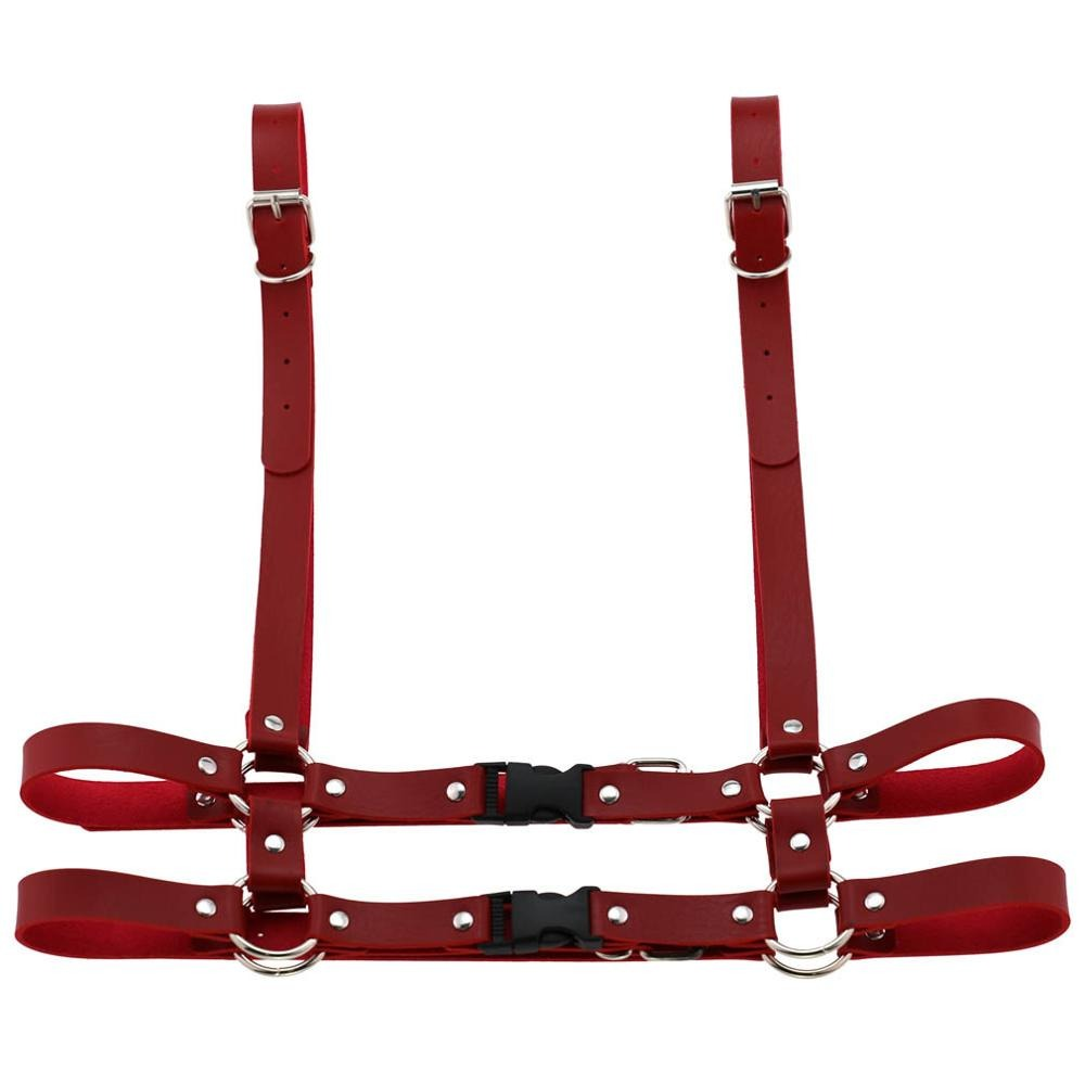 Faux Leather Body Harness for Women / Role Play Fetish Accessory - EVE's SECRETS
