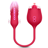 Female Clitoral Stimulator / Rose Dildo Stretching Vibrator for Women / Adults Sexy Toys - EVE's SECRETS