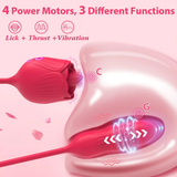 Female Clitoral Stimulator / Rose Dildo Stretching Vibrator for Women / Adults Sexy Toys - EVE's SECRETS