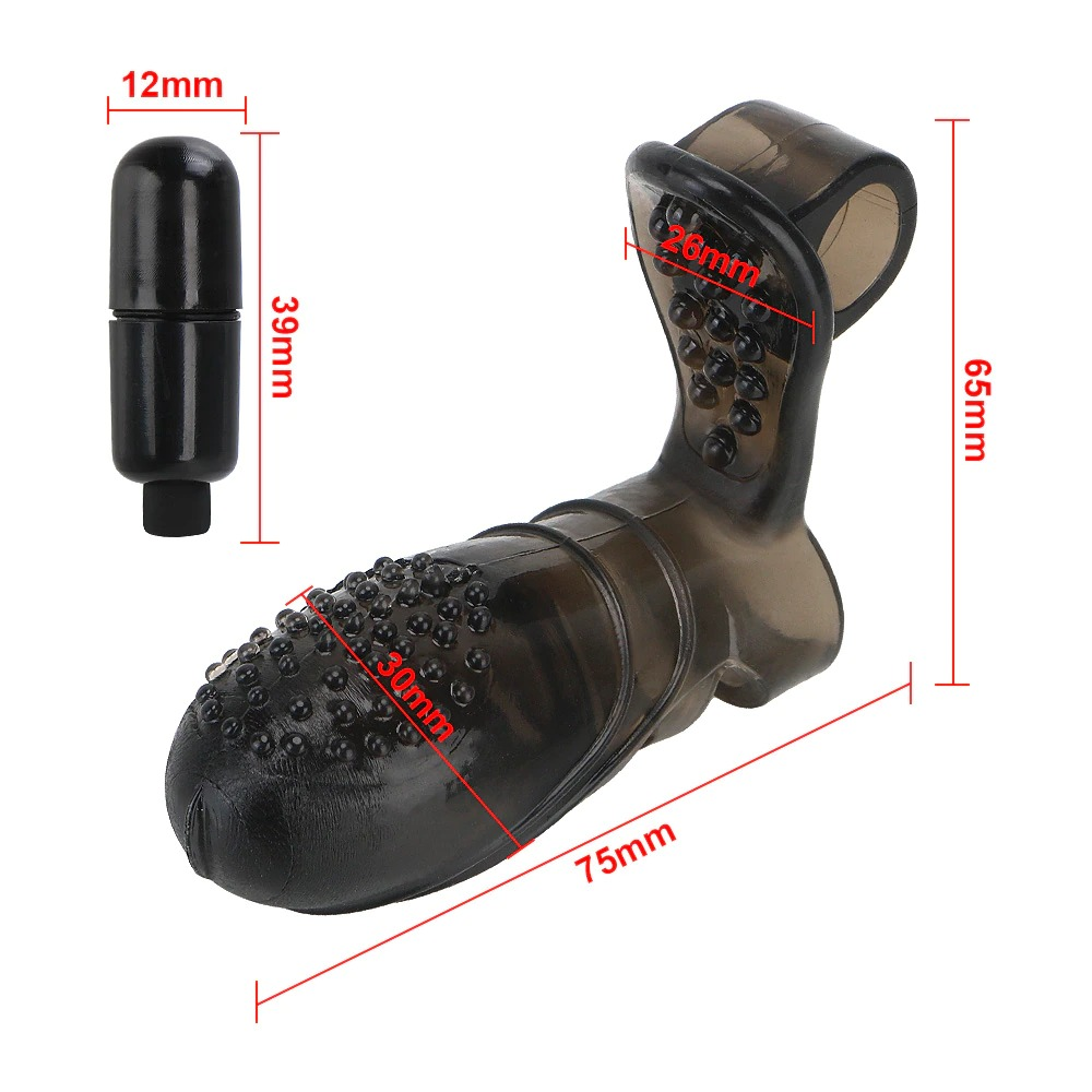 Female Clitoris Stimulator Finger Vibrator / Adult Erotic G-Spot Sex Toy - EVE's SECRETS