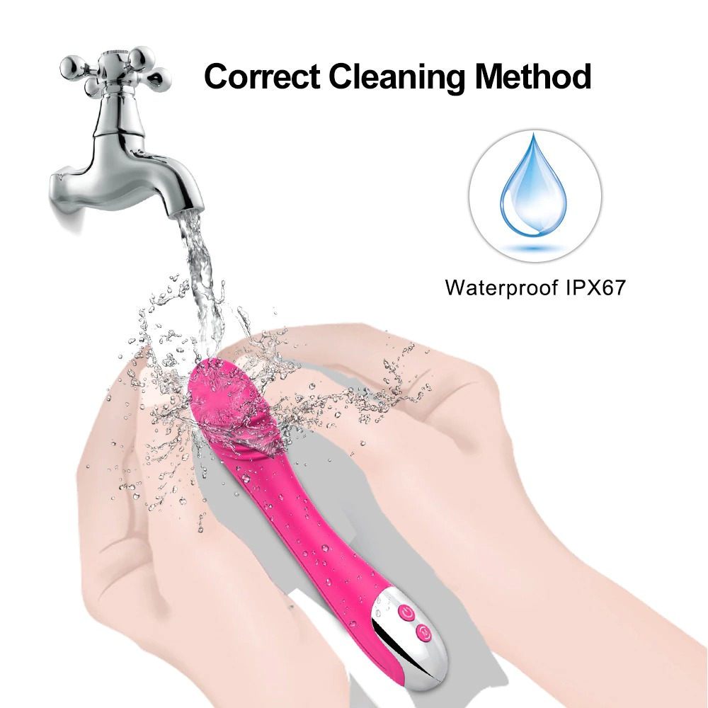 Female Dildo Vibrator Clitoris Stimulation / Adult Waterproof Sex Toy for Couples - EVE's SECRETS