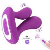 Female Double Penetration Masturbator / Remote Control Sex Toys / Women's G-Spot Vibrator - EVE's SECRETS