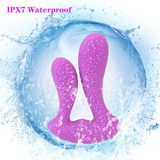 Female Double Penetration Masturbator / Remote Control Sex Toys / Women's G-Spot Vibrator - EVE's SECRETS