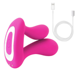 Female Double Penetration Masturbator / Remote Control Sex Toys / Women's G-Spot Vibrator - EVE's SECRETS